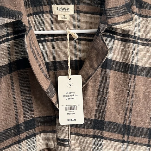 UpWest Flannel Plaid Dress - Picture 3 of 3